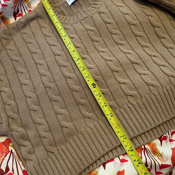 Sunday Best Cable Knit Sweater - Brown - Picture 6 of 7